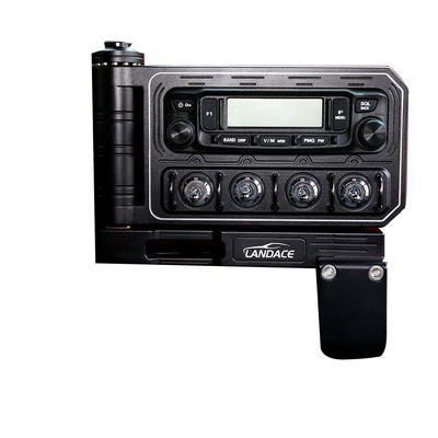 Painel de plataforma de suporte de rádio do console central Wrangler com superfície anodizada dura