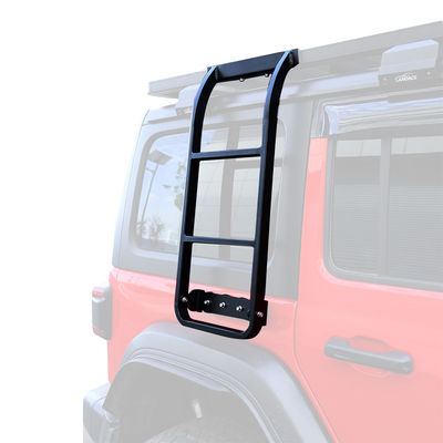 SUS304 Equipamento de apoio ao tejadilho dentro de uma pick-up Escalas laterais traseiras para Jeep Wrangler JL 2013-2017