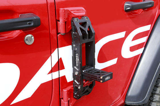 2020- Pedal de gancho de porta lateral de anodização de liga de alumínio dura para Jeep Wrangler JL JK