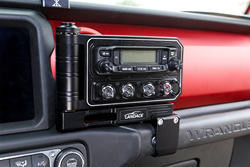 Painel de comutação Jeep Wrangler com suporte de liga de alumínio e montagem de ângulo ajustável