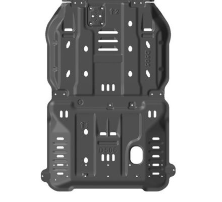 Acessórios de caminhão de carga aço Magnalium sob cobertura Guarda para DONGE RAM 5mm espessura