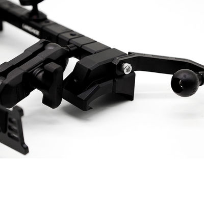Suporte de console central de liga de alumínio para suporte de telefone de carro multifunção sem carregador