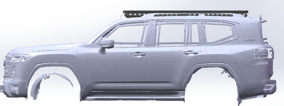 LC300 150*142*5 Acessórios exteriores de liga de alumínio para veículos 4X4
