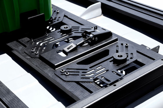 Roof Rack de aço inoxidável montado caixa de ferramentas de trabalho pesado brackets peso líquido 6kg fácil de montar