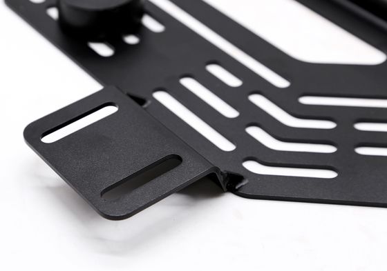 Caixa de armazenamento de plástico duro e à prova d'água, de fácil instalação, para montagem de estantes de telhado ao ar livre