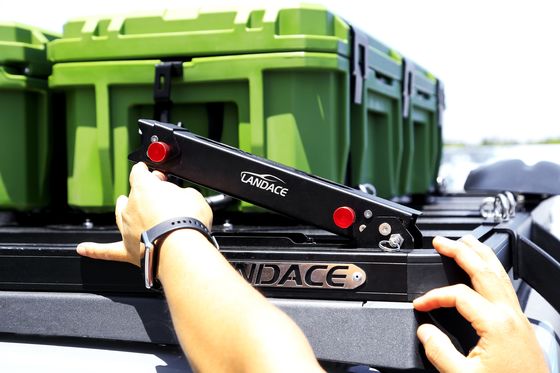 Sistema de extensão do rack de telhado do carro de fixação de grampos Escada lateral Telhado para Toyota FJ Cruiser