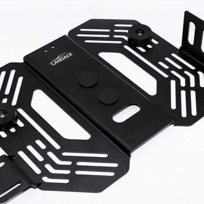 Suporte de caixa de armazenamento de telhado de aço inoxidável para a compatibilidade JEEP