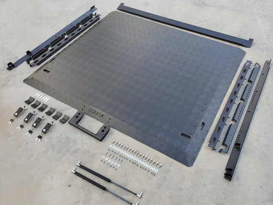 Ford Ranger Pickup Tonneau Retrátil Cobertura com material de liga de alumínio de tipo duro