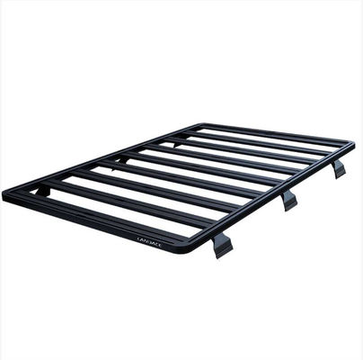 Rack de telhado de alumínio de liga preta de corte a laser personalizado para LC200 Perfeito para B2B