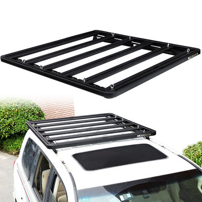 ISO9001 e IATF16949 E-Coat Powder Coated Car Roof Basket para LC200 Fácil de montar