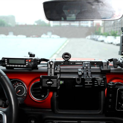 Suporte para telemóvel de ímã de automóvel universal de superfície anodizante dura para Jeep Wrangler JK