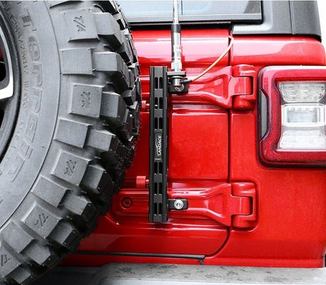 323X78X86mm Portão de cauda anodizado duro Bracket para Jeep Wrangler Multifunção