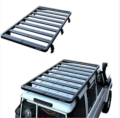 LC150 4x4 Carros Roof Rack Feito de liga de alumínio com acabamento de revestimento em pó de alta E-coat