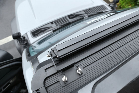 304 aço inoxidável telhado plano estante de barra de luz suporte de montagem para modelos universais de automóveis