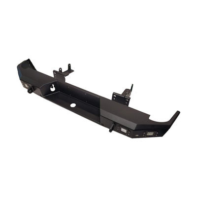 Difusor de pára-choque traseiro esportivo preto alto para Dodge Charger Opção de montagem universal