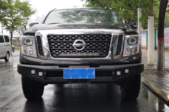 Adequado para Nissan Titan 4X4 Acessórios Bumper Peças de automóvel Guincho Bull Bar Bumper de carro dianteiro
