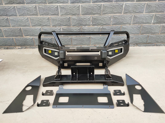 Kit de carroceria de espessura personalizada para Mitsubishi Triton Steel Front e Bumpers traseiros