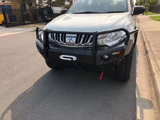 Kit de carroceria de espessura personalizada para Mitsubishi Triton Steel Front e Bumpers traseiros
