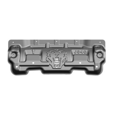 5mm espessura alta- sob o motor do corpo dianteiro inferior placa de alumínio para Jeep Wrangler JL
