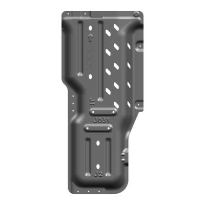 5mm espessura alta- sob o motor do corpo dianteiro inferior placa de alumínio para Jeep Wrangler JL