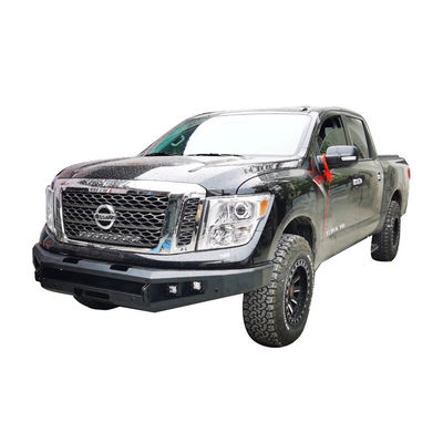 NP300 Peças de carroceria Black Steel Front Bumper e Bumper traseiro para Nissan Navara
