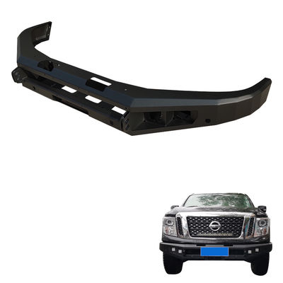 NP300 Peças de carroceria Black Steel Front Bumper e Bumper traseiro para Nissan Navara