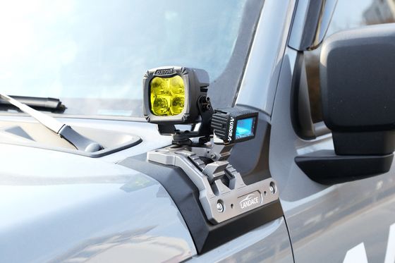 Tank300 LED Tração Luz Bracket Um pilar de montagem Bracket para Wrangler Rubicon