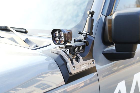Tank300 LED Tração Luz Bracket Um pilar de montagem Bracket para Wrangler Rubicon