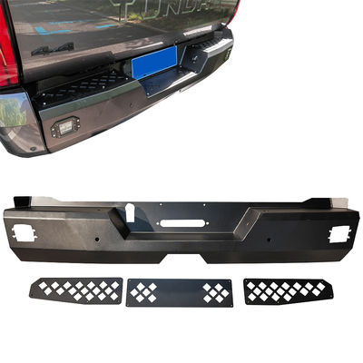 Parafuso traseiro de aço Toyota Tundra com suportador de jerrycan e compatibilidade com guincho