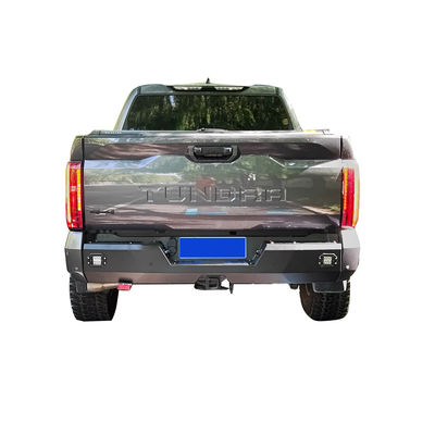 Parafuso traseiro de aço Toyota Tundra com suportador de jerrycan e compatibilidade com guincho