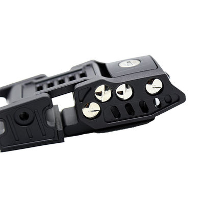 Kit de fechaduras de capuz vermelho leve para Jeep Wrangler JK JL N.W. 2007 0,35KG