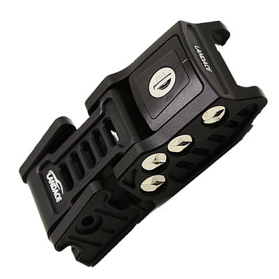 Kit de fechaduras de capuz vermelho leve para Jeep Wrangler JK JL N.W. 2007 0,35KG