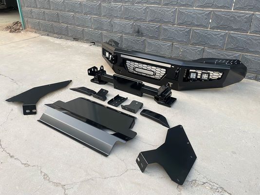 Bumper traseiro com segurador de jerrycan e portador de pneus Top Performance para Toyota Hilux