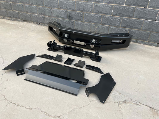 Bumper traseiro com segurador de jerrycan e portador de pneus Top Performance para Toyota Hilux