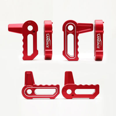 Acessórios externos de veículos vermelhos 4x4 Mango de interruptor de remoção de telhado duro para Jeep Wrangler JK JL 2007