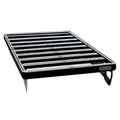 Alto- Preto em pó revestido 2235*1380*44mm Roof Rack para Toyota 4 Runner Truck FJ Cruiser