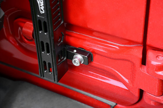 Porta-bandeira de liga de alumínio e suporte de fio de rádio para JEEP Wrangler JL JK Performance