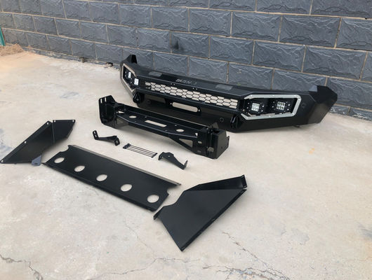 Volkswagen Amarok Auto Parts Winch de aço Bull Bar Bumper frontal com porta pneus