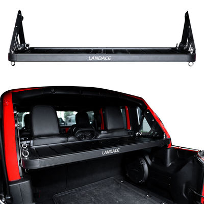 Landace Logotipo Design Único Prato revestido de prato prateleira de armazenamento para Jeep Wrangler porta traseira