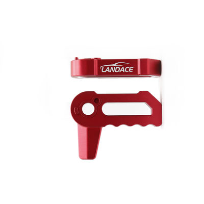 Interruptor de liberação do topo duro de liga de alumínio para Jeep Wrangler JK JL Peso líquido 0,15 Kg/Pc