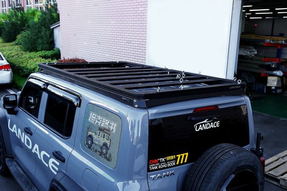 Out Road Power Coating Roof Rack Baggage Gear Bracket Platform for Tank 300 Heavy Duty (Plataforma de suporte de engrenagem para bagagem para tanques 300 pesados)