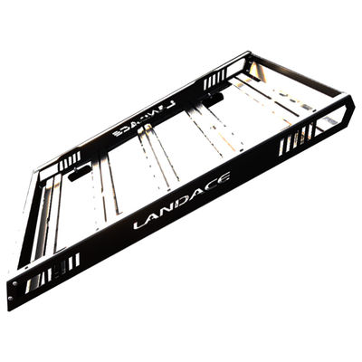 Off road 1455*1425*113mm Alumínio Wind Fairing Roof Rack Tray Platform para Jeep Wrangler JL JK