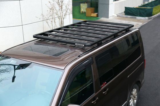 Acessórios externos para todo-o-terreno 4x4 Rack de telhado plano de alumínio para Volkswagen Multivan