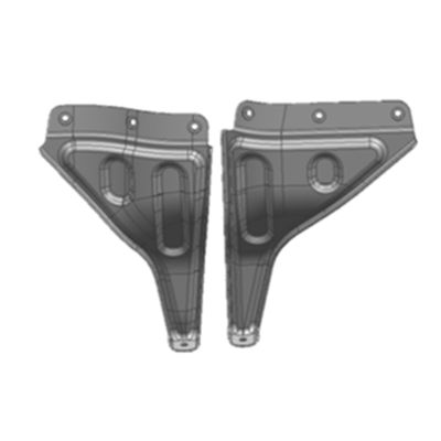 Placa de deslizamento da bússola do jeep com proteção subcarro da transmissão em revestimento em pó