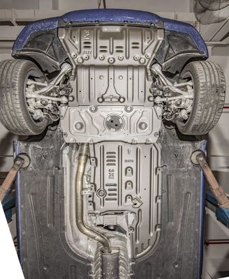 Caso de transferência do radiador de proteção do motor BMW Série 3 G-2020