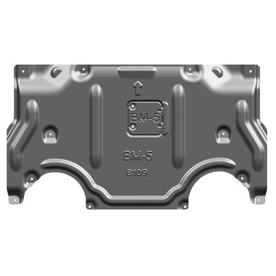 Espessura personalizada BMW Car Model Skid Plate Proteção de placa de proteção do motor