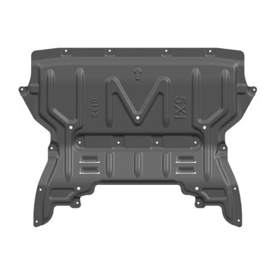 Espessura personalizada BMW Car Model Skid Plate Proteção de placa de proteção do motor