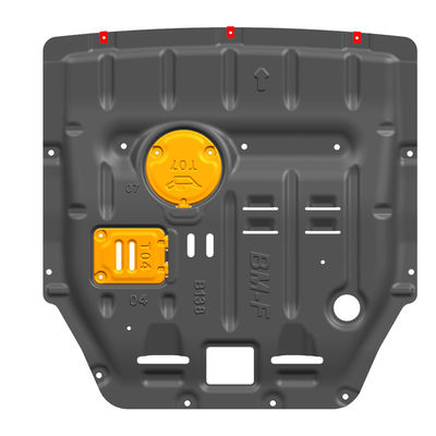 BMW Car Fitment Peças automotivas Acessórios Alumínio Ligação Skid Plate Motor Guard