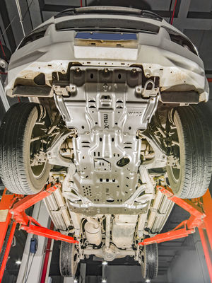 Tanque de combustível de blindagem protetora para ISUZU MU-X DMAX Compatível com o tamanho original