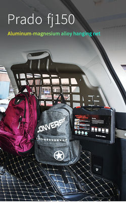 Painéis de armazenamento de janela traseira Black Molle convenientes para equipamentos offroad e ferramentas de recuperação